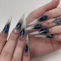 Stiletto Nail Extensions Gradient Ombre Full Cover Easy Application