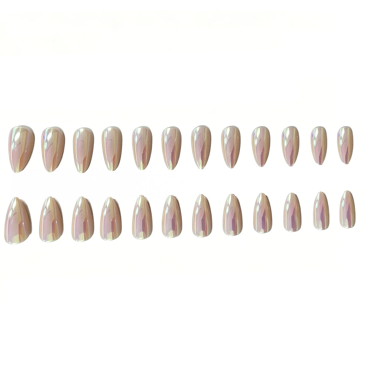 Stiletto Nail Extensions Salon-Quality White 24-Piece