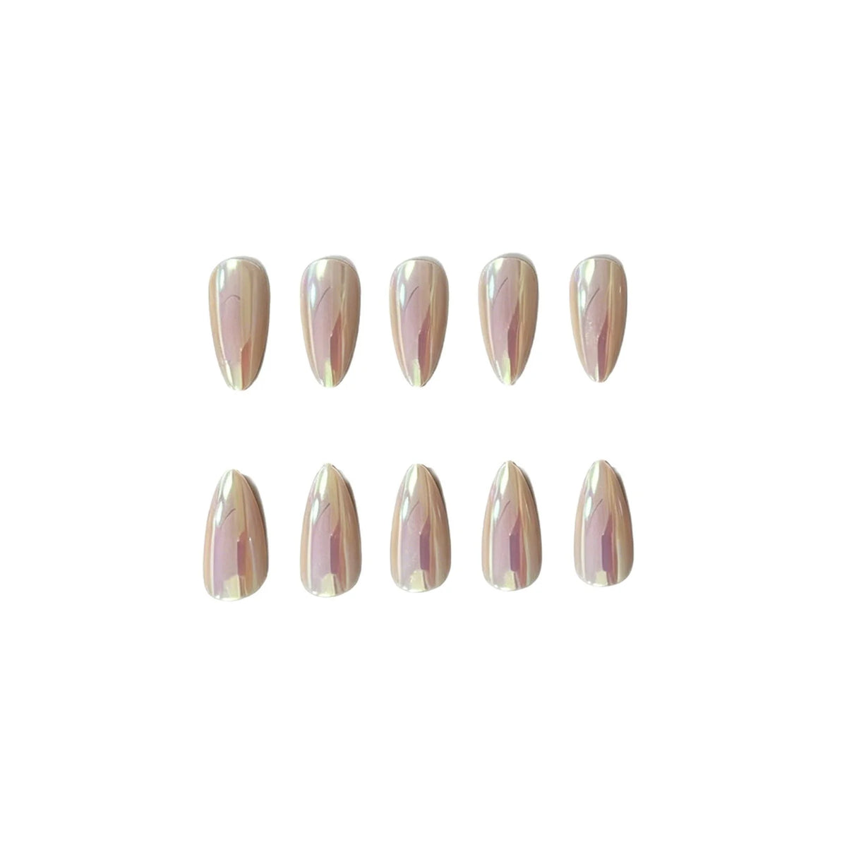Stiletto Nail Extensions Salon-Quality White 24-Piece