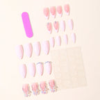 Stiletto Nail Set Gem Accented Acrylic Set of 180