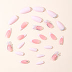 Stiletto Nail Set Gem Accented Acrylic Set of 180