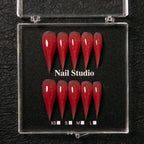 Stiletto Nail Tips Acrylic Durable Multiple Sizes