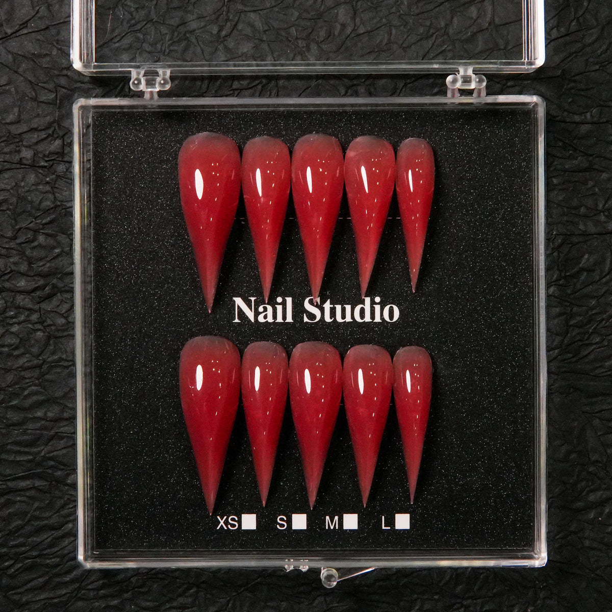 Stiletto Nail Tips Acrylic Durable Multiple Sizes