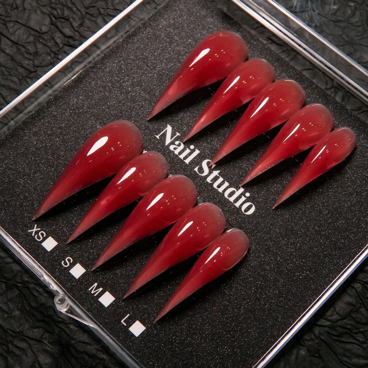 Stiletto Nail Tips Acrylic Durable Multiple Sizes