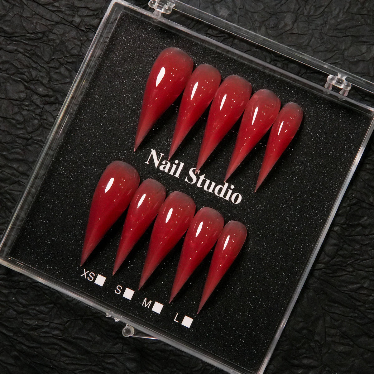Stiletto Nail Tips Acrylic Durable Multiple Sizes