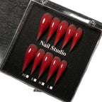 Stiletto Nail Tips Acrylic Durable Multiple Sizes
