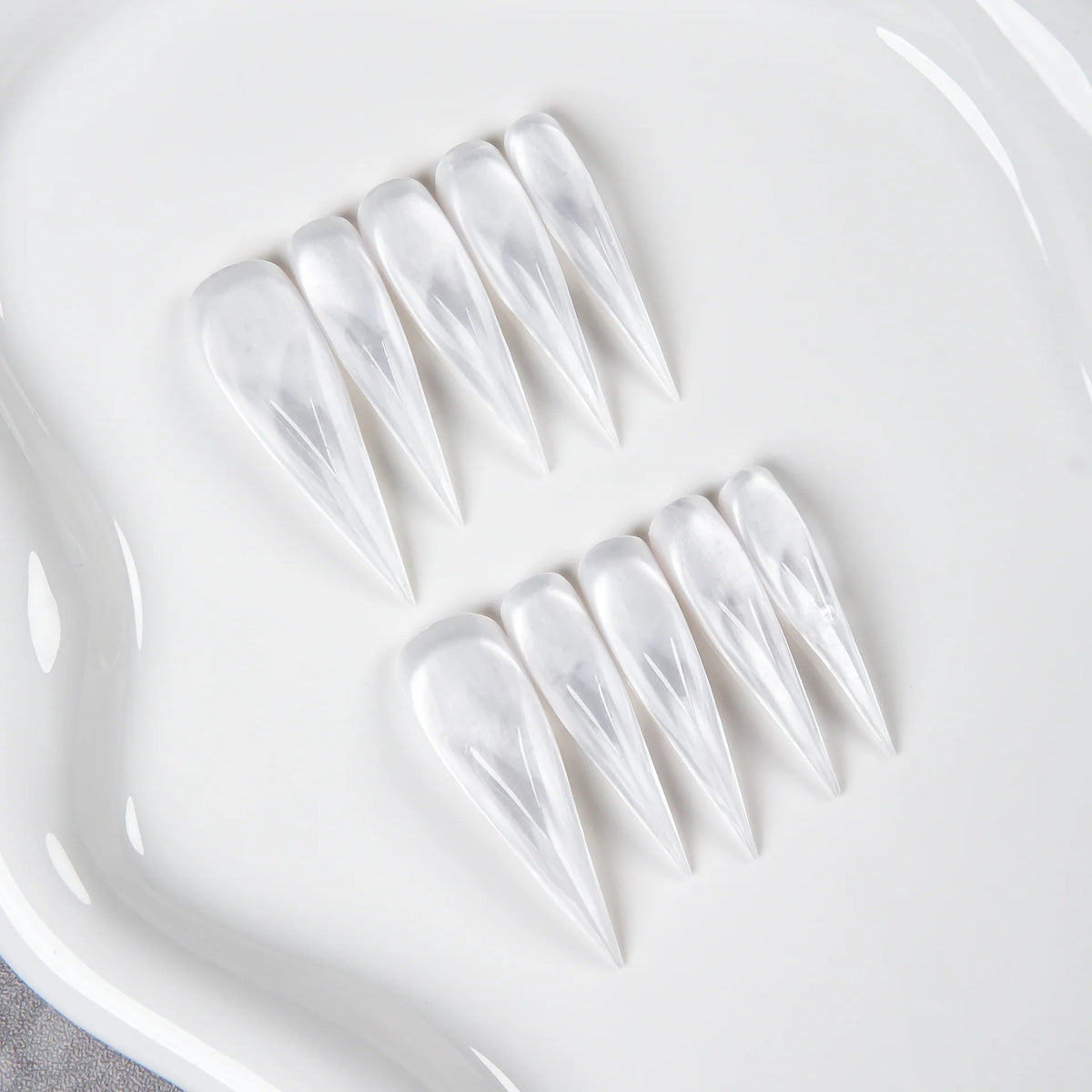 Stiletto Nail Tips Durable & Flexible Multiple Sizes