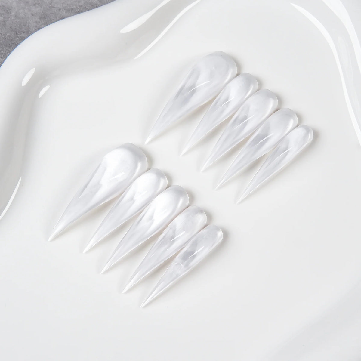 Stiletto Nail Tips Durable & Flexible Multiple Sizes