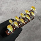Stiletto Nail Tips Hand-Painted & Press-On