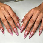 Stiletto Nail Tips Light Blue Set of 24