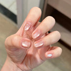 Stiletto Press-On Nails Floral Embellished Adhesive Backing