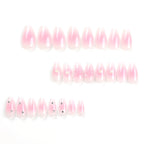 Stiletto Press-On Nails Floral Glitter Easy Application