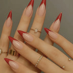 Stiletto Press-On Nails Glossy Long-Lasting Reusable