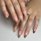 Stiletto Press-On Nails Gradient & Glitter Easy Application