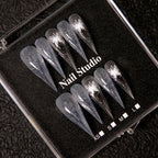 Stiletto Press-On Nails Pre-Applied Adhesive Reusable