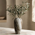 Stone-Stained Ceramic Minimalist Vase