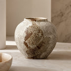 Stone-Stained Ceramic Minimalist Vase