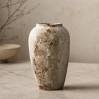 Stone-Stained Ceramic Minimalist Vase