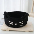 Storage Basket Cat Shape Soft & Flexible With Handles