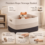 Storage Basket Oversized Rectangular 75L