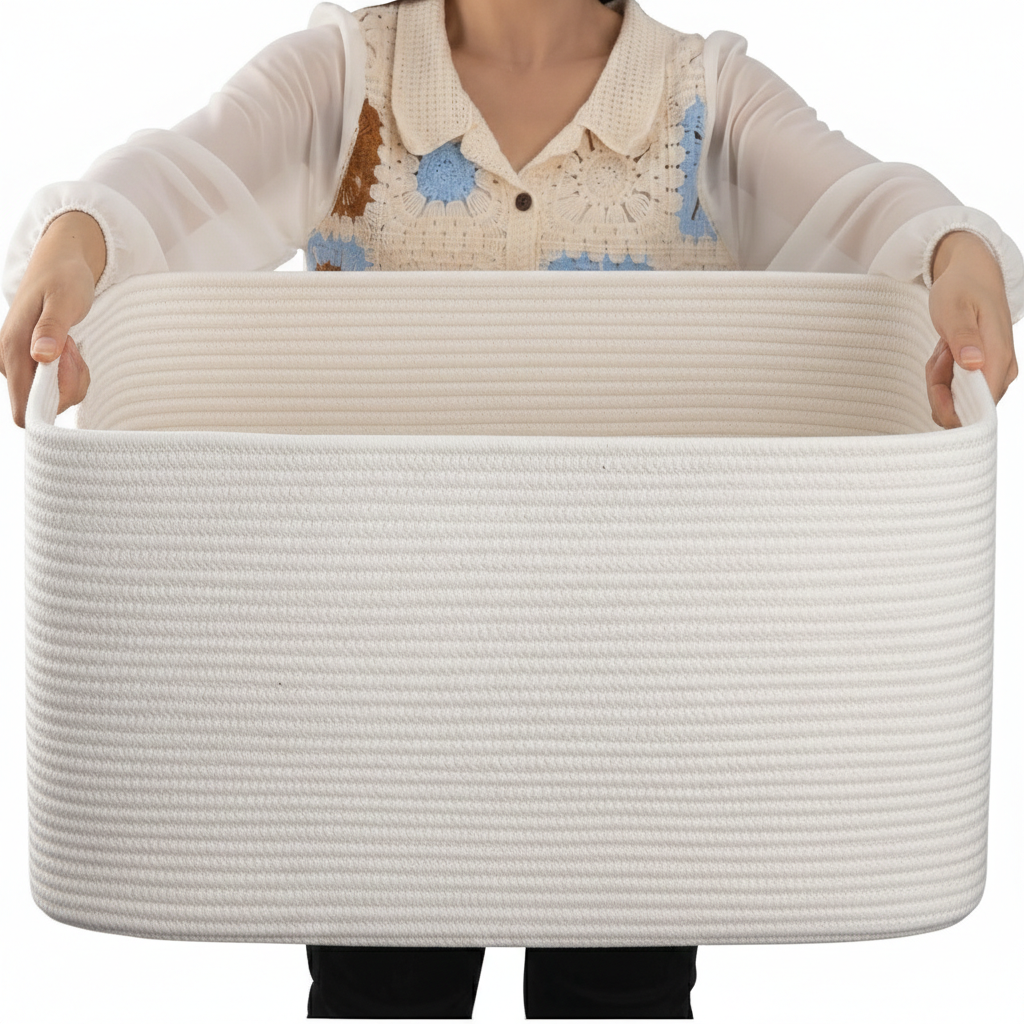 Storage Basket Oversized Rectangular 75L