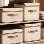 Storage Box Foldable Reinforced Frame Lid & Handles