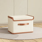Storage Box Foldable Reinforced Frame Lid & Handles