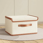 Storage Box Foldable Reinforced Frame Lid & Handles