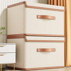 Storage Box Foldable Reinforced Frame Lid & Handles