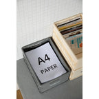Storage Crate Foldable & Stackable A4 Size