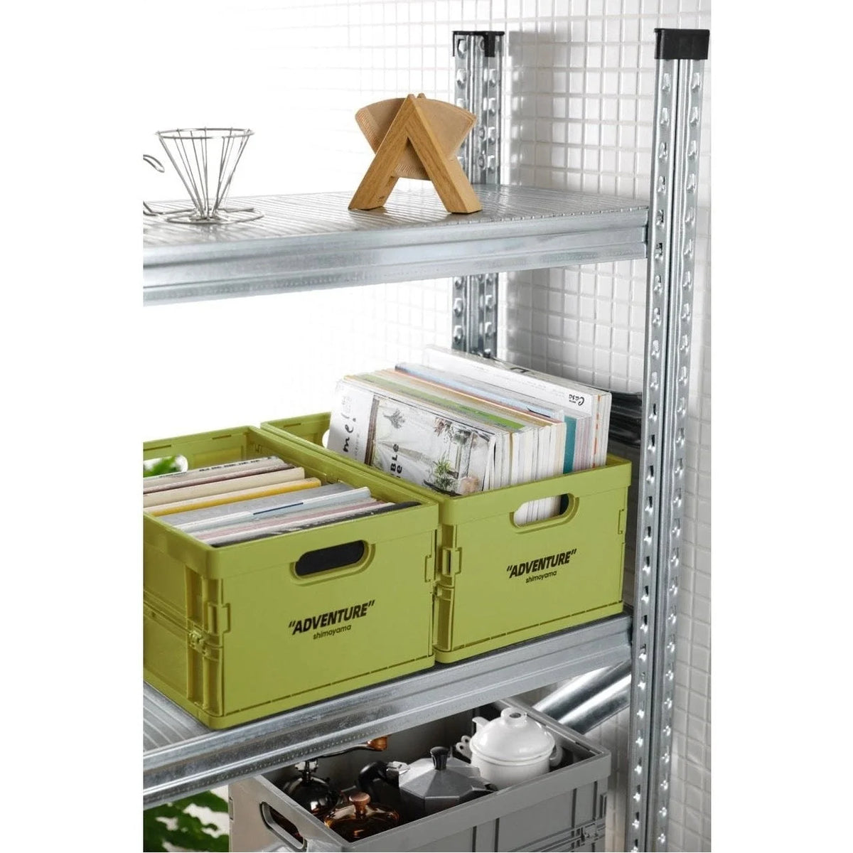 Storage Crate Foldable & Stackable A4 Size