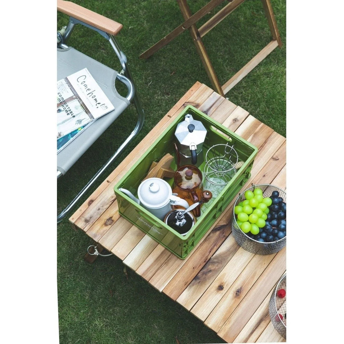 Storage Crate Foldable & Stackable A4 Size