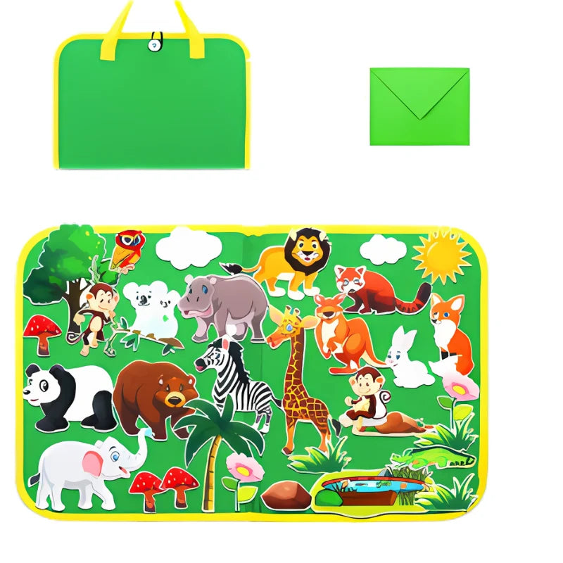 Storytelling Set Felt Portable With Storage Bag