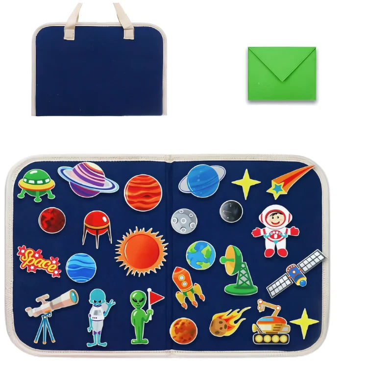 Storytelling Set Felt Portable With Storage Bag