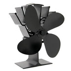 Stove Fan Heat-Powered Even Heat Distribution