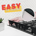 Stove Gap Cover Adjustable 13.8-27.5 Inches Heat-Resistant Stainless Steel