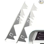 Stove Gap Cover Telescoping Stainless Steel & Silicone Ends