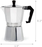 Stovetop Coffee Maker Pressure Brew Single Cup