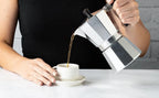 Stovetop Coffee Maker Single-Cup Pressure Brewing Clear Chamber