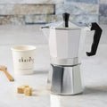 Stovetop Espresso Maker Cast Aluminum 6-Cup