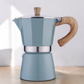 Stovetop Espresso Maker High-Pressure Extraction Food-Grade Aluminium Two Sizes