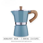 Stovetop Espresso Maker High-Pressure Extraction Food-Grade Aluminium Two Sizes