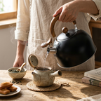 Stovetop Tea Kettle Whistling Stainless Steel Induction Compatible