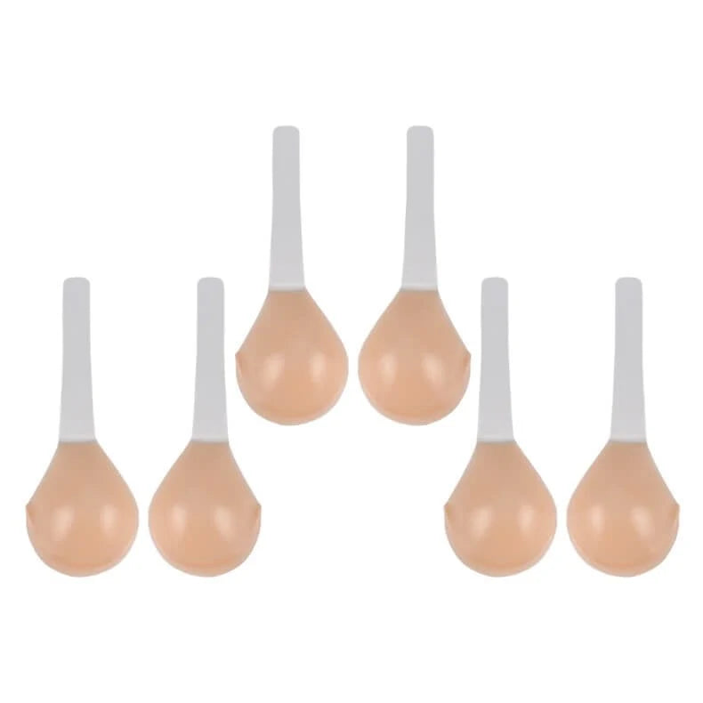 Strapless Adhesive Bra Invisible Silicone Clear Adjustable Straps