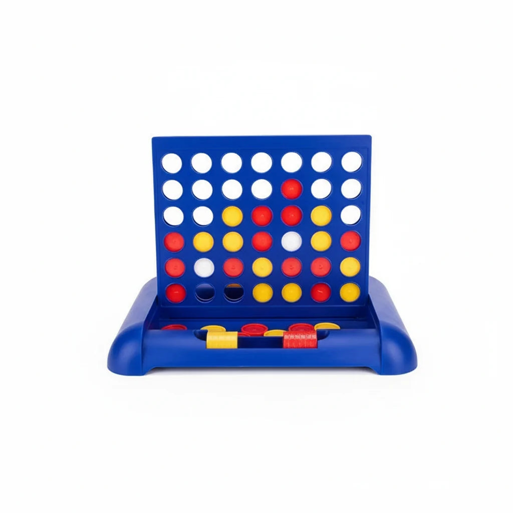 Strategy Board Game Foldable Durable Four In A Row