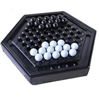 Strategy Board Game Two-Player Compact Marble Pieces