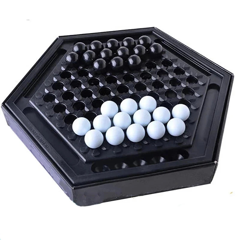 Strategy Board Game Two-Player Compact Marble Pieces