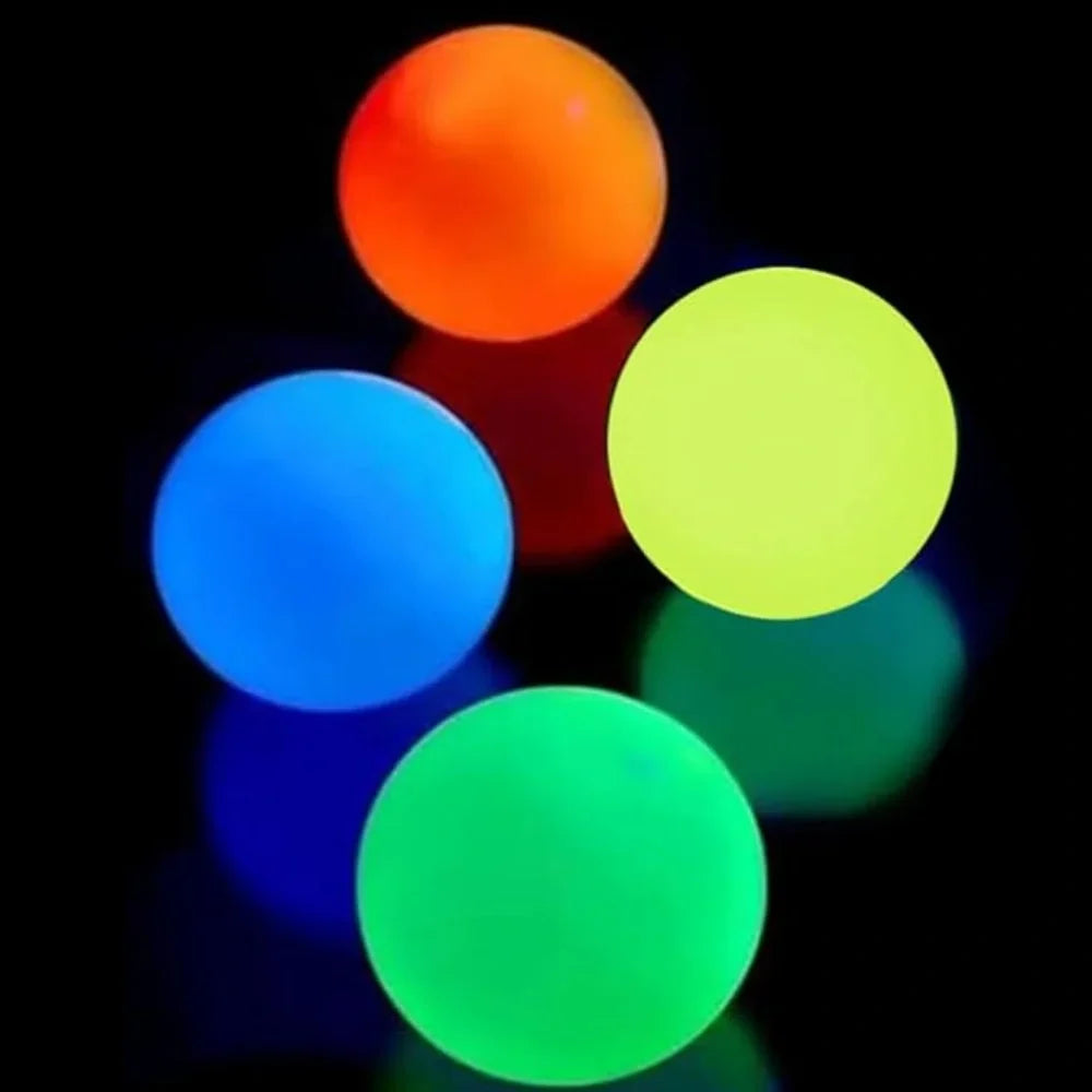 Stress Balls Glow-In-The-Dark Washable & Reusable