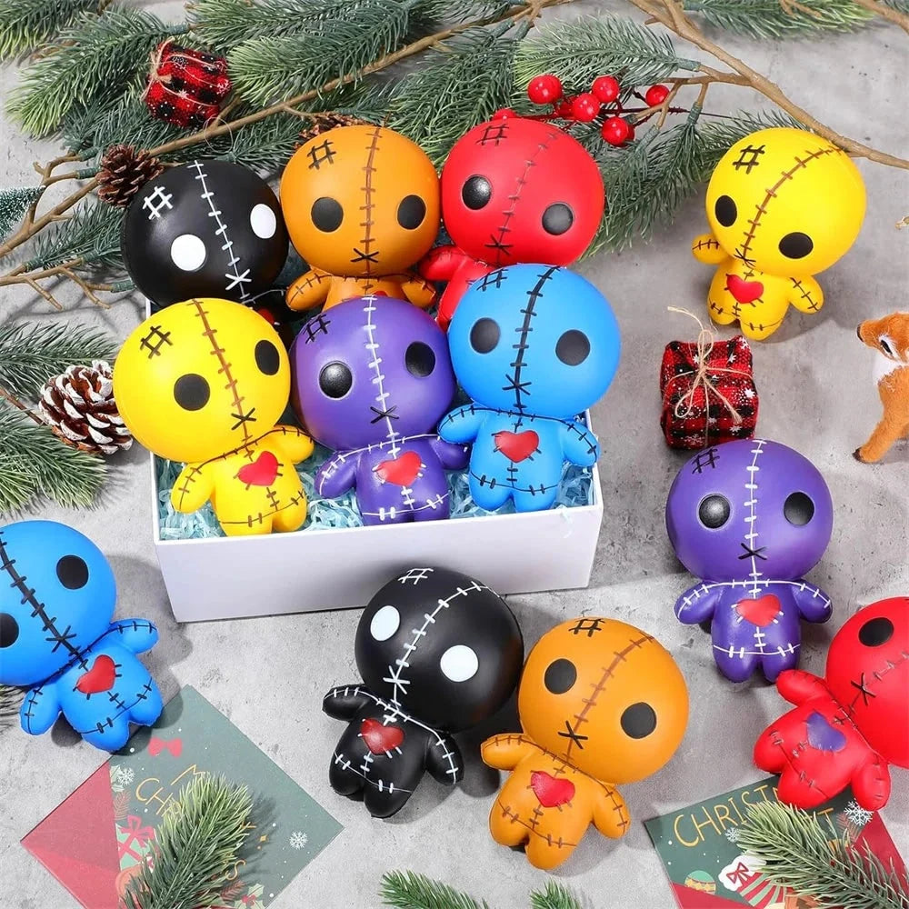 Stress Relief Toy Voodoo Doll Slow-Rising Foam Hand-Sized