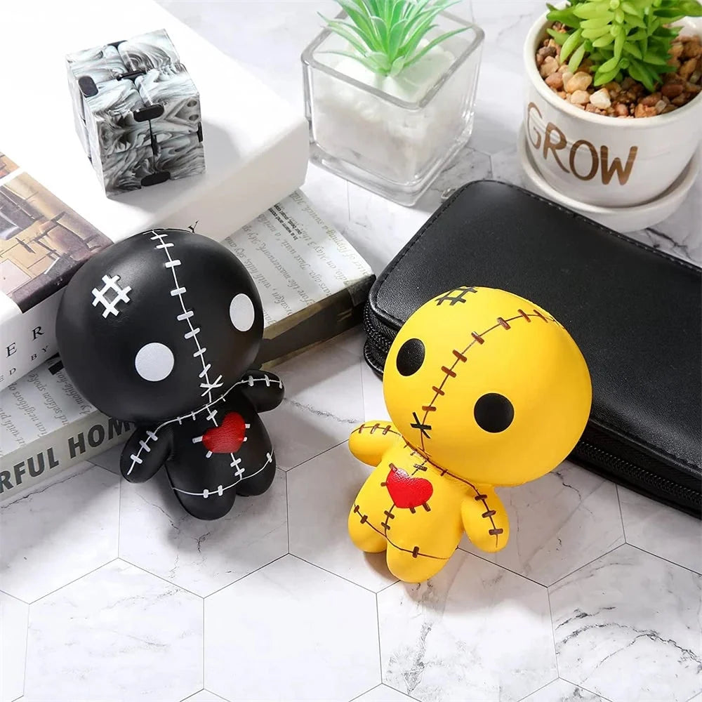 Stress Relief Toy Voodoo Doll Slow-Rising Foam Hand-Sized